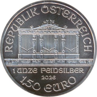 sterreich 2026 - Philharmoniker 1 Oz Silber