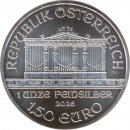 �sterreich 2026 - Philharmoniker 1 Oz Silber