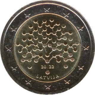 Lettland 2 Euro 2022 - Finanzbildung*