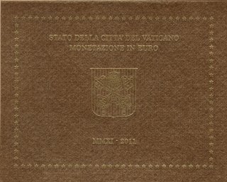 Vatikan KMS 2011 Benedikt XVI verpackt im Folder*