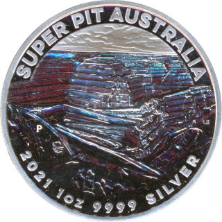 Australien 2021 Super Pit - 1 Oz Silber*