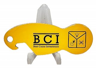 BCI - Einkaufswagenm�nze mit Flaschen�ffner