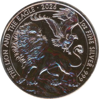 Gro�britannien 2026 - 1 Oz - Lion & Eagle