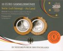BRD 10 Euro 2020 - Land Spiegelglanz F im Blister*