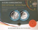 BRD 10 Euro 2021 - Wasser Spiegelglanz G im Blister*