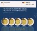 Deutschland 2 Euro 2024 - Paulskirchenverfassung - (A-J)...