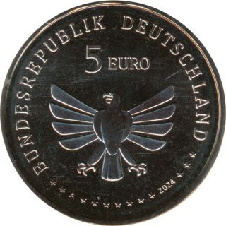 Deutschland 5 Euro 2024 A Gr�nes Heupferd PL*