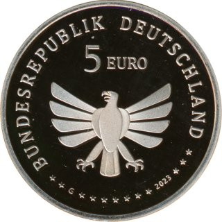 Deutschland 5 Euro 2023 G  Schwalbenschwanz PL*