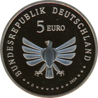 Deutschland 5 Euro 2024 D Hirschk�fer PL*