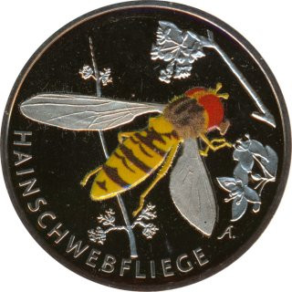Deutschland 5 Euro 2024 F Hainschwebfliege PL*