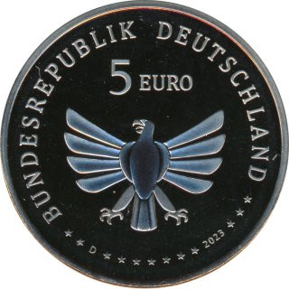 Deutschland 5 Euro 2023 D Mauerbiene PL*