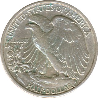 USA Half Dollar 1941 S Walking Liberty Silber*