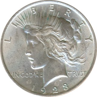 USA 1 Dollar 1923 Peace Type Silber*