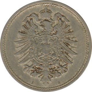 Deutsches Reich 10 Pfennig 1874 A*