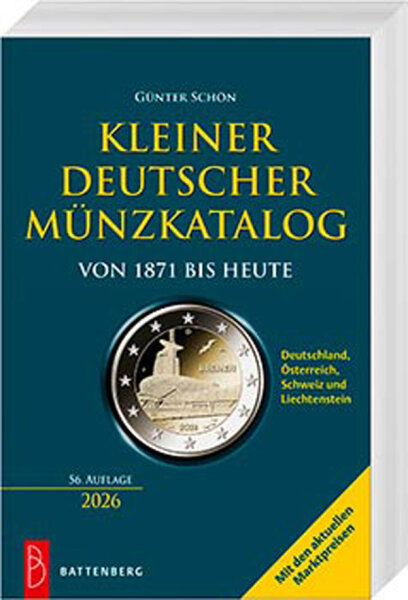 Kleiner Deutscher M&uuml;nzkatalog von 1871 bis heute 2026