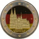 BRD 2 Euro 2011 J K�lner Dom Farbapplikation*
