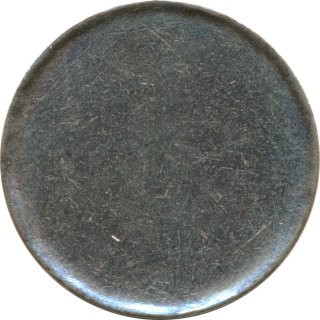 BRD 1 DM J.385 ger�ndelte und ungepr�gte Ronde*