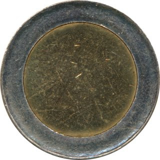 Belgien 2 Euro ger�ndelte und ungepr�gte Ronde*