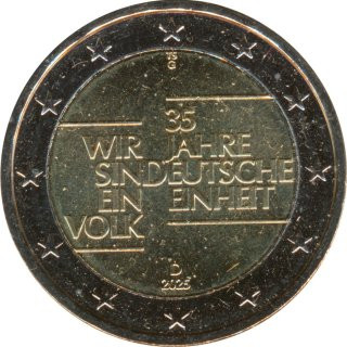 Deutschland 2 Euro 2025 - Einheit - G*