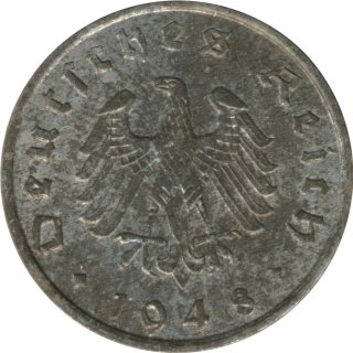 Alliierte Besatzung 5 Pfennig 1948 A Jaeger Nr 374*