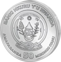 Ruanda 2026 Kruzenstern 1 Oz Silber