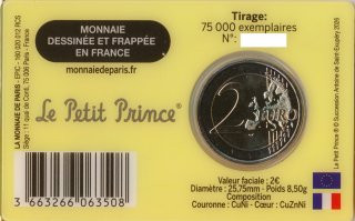 Frankreich 2 Euro 2026 - Der kleine Prinz - W�ste