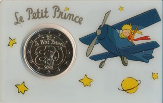 Frankreich 2 Euro 2026 - Der kleine Prinz - Flugzeug