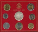 Vatikan KMS 2001 Johannes Paul II verpackt in M�nzkarte...