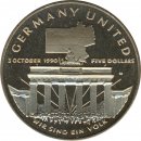 Marshall-Islands 5 Dollars 1990 Deutsche Einheit*
