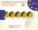 Deutschland 2 Euro 2012 - Einf�hrung Euro-Bargeld ( A-J )...