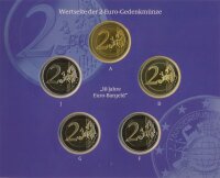 Deutschland 2 Euro 2012 - Einf&uuml;hrung Euro-Bargeld ( A-J ) PL im Blister*