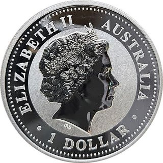 Australien Kookaburra - 2008 1 Oz Silber*