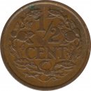 Niederlande 1/2 Cent 1909 Wilhelmina*
