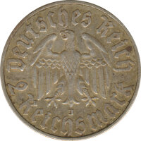 Drittes Reich 2 Mark 1933 J Martin Luther Silber*