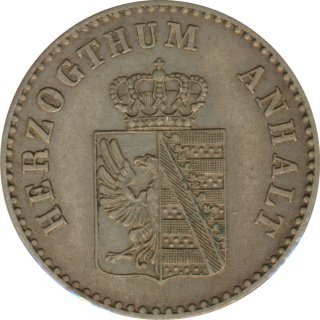 Anhalt-Bernburg 2 1/2 Silbergroschen 1856 A Alexander Carl Silber*