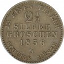 Anhalt-Bernburg 2 1/2 Silbergroschen 1856 A Alexander...