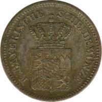 Bayern 1 Kreuzer 1866 Ludwig II*