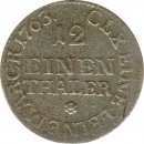 Sachsen 1/12 Taler 1763 Friedrich August II Silber*