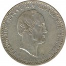 Sachsen 1/6 Taler 1854 Friedrich August II - auf seinen...