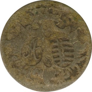 Sachsen-Weimar-Eisenach 6 Pfennig 1764 Karl August*