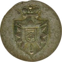 Schaumburg-Lippe 4 Pfennig 1821 Georg Wilhelm Silber*