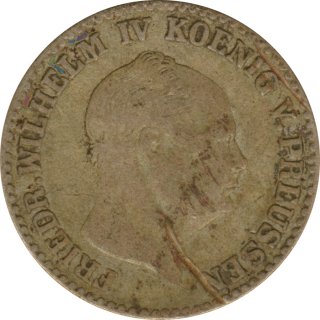 Preussen 2 1/2 Silbergroschen 1854 A Friedrich Wilhelm IV*