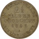 Preussen 2 1/2 Silbergroschen 1854 A Friedrich Wilhelm IV*