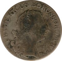Preussen 1/6 Taler 1764 A Friedrich II Silber*