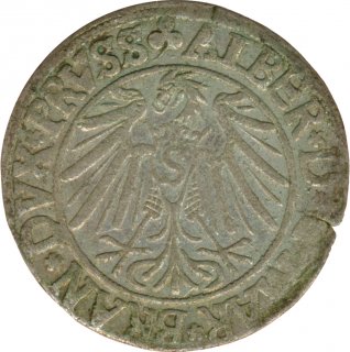 Brandenburg 1 Groschen 1540 Albrecht Silber*