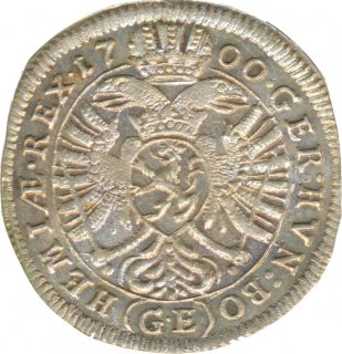 �sterreich 3 Kreuzer 1700 GE Leopold I. Silber*