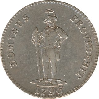 Schweiz 1/2 Taler 1796 Kanton Bern Silber*