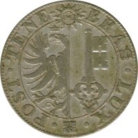 Schweiz 25 Centimes 1839 Kanton Genf Silber*
