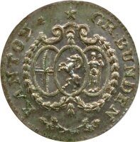 Schweiz 1/6 Batzen 1807 Kanton Graubünden*
