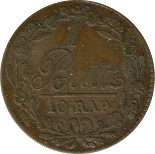 Schweiz 1 Batzen 1815 Kanton Waadt*